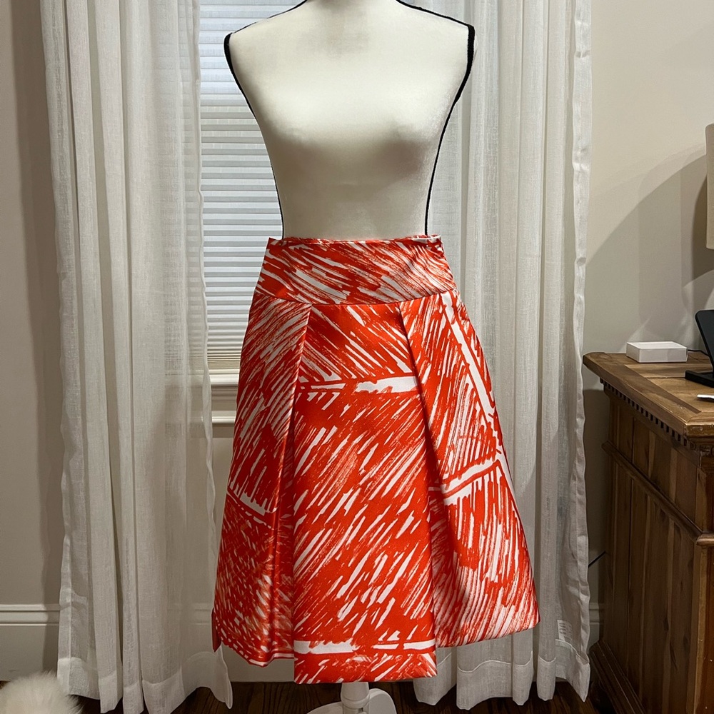 Milly modern Pleated Midi Skirt with pockets